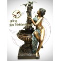 Fontaine bassin bronze af416-100