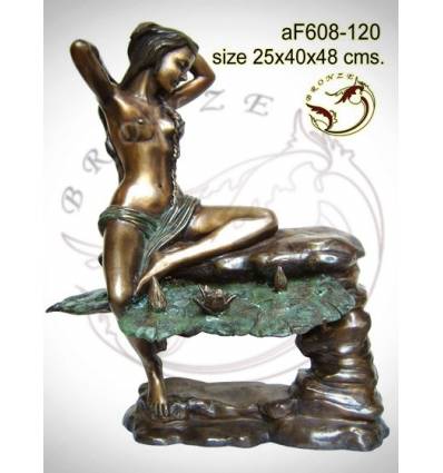 Fontaine bassin bronze af608-120