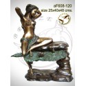 Fontaine bassin bronze af608-120