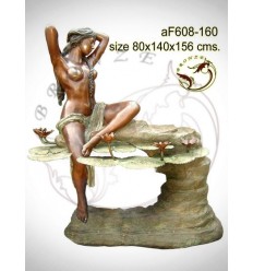 Fontaine bassin bronze af608-160