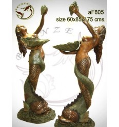 Fontaine bassin bronze af805-100