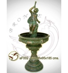 Fontaine vasque en bronze af002-100