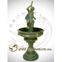 Fontaine vasque en bronze af002-100