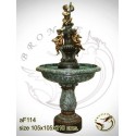 Fontaine vasque en bronze af114-100