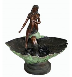 Fontaine vasque en bronze BRZ0002