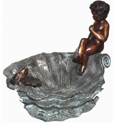 Fontaine vasque en bronze BRZ0119