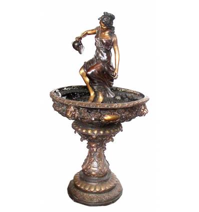 Fontaine vasque en bronze BRZ0399