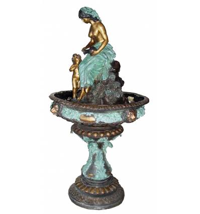 Fontaine vasque en bronze BRZ0411