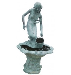 Fontaine vasque en bronze BRZ0469