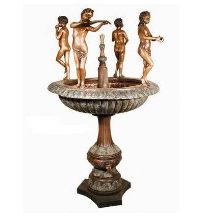 Fontaine vasque en bronze BRZ0645