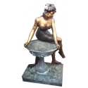 Fontaine vasque en bronze BRZ0891