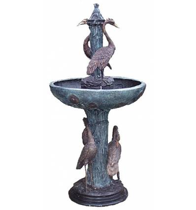 Fontaine de jardin en bronze BRZ0710