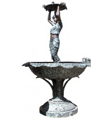 Fontaine de jardin en bronze BRZ0743