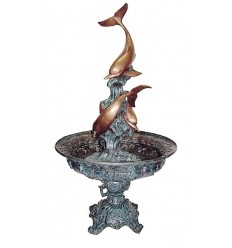 Fontaine de jardin en bronze BRZ1387V