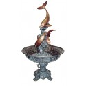 Fontaine de jardin en bronze BRZ1387V