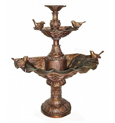 Fontaine de jardin en bronze BRZ1391