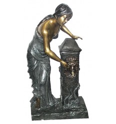 Fontaine bassin bronze BRZ0392