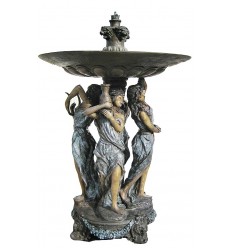 Fontaine bassin bronze BRZ0768