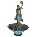 Fontaine vasque en bronze BRZ1360