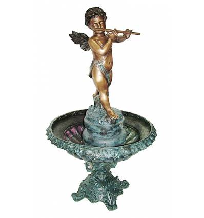 Fontaine vasque en bronze BRZ1388V