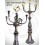 Lampadaire de jardin en bronze ap414-100