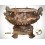 Vasque de jardin en bronze au005-100