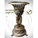 Vasque de jardin en bronze au008-100