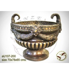 Vasque de jardin en bronze au107-200