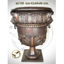 Vasque de jardin en bronze au108-100
