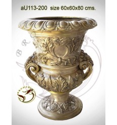 Vasque de jardin en bronze au113-200