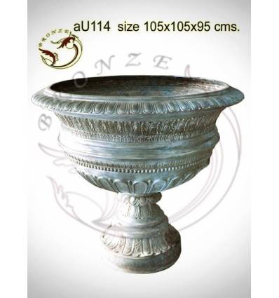 Vasque de jardin en bronze au114-100