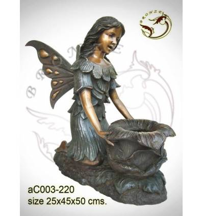 Sculpture bronze enfant ac003-220