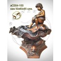 Sculpture bronze enfant ac004-100