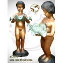 Sculpture bronze enfant ac010-100