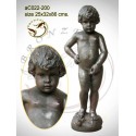 Sculpture bronze enfant ac022-200