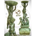 Sculpture bronze enfant ac101-100