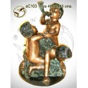 Sculpture bronze enfant ac103-100