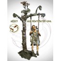 Sculpture bronze enfant ac221-100