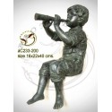 Sculpture bronze enfant ac233-200