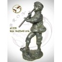 Sculpture bronze enfant ac235-100
