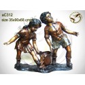 Sculpture bronze enfant ac312-100