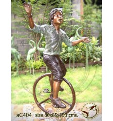 Sculpture bronze enfant ac404-100