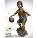 Sculpture bronze enfant ac426-100