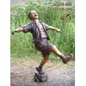 Sculpture bronze enfant ac429-400