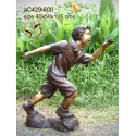 Sculpture bronze enfant ac429-600