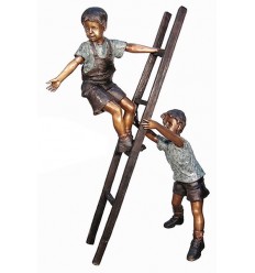 Sculpture bronze enfant BRZ1300