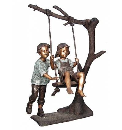 Sculpture bronze enfant BRZ1302