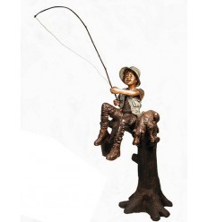 Sculpture bronze enfant BRZ1305