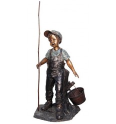 Sculpture bronze enfant BRZ1306