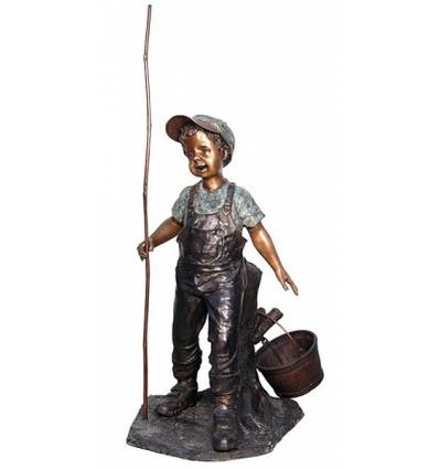 Sculpture bronze enfant BRZ1306